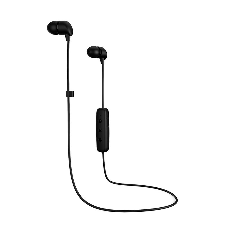 HAPPY PLUGS IN-EAR WIRELESS 入耳式藍牙耳機-精簡黑 - 耳機/藍牙耳機 - 塑膠 黑色