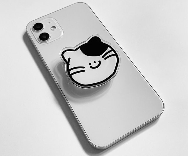 WADAO 落書き猫スマートグリップ - ショップ Wabb Studio スマホ