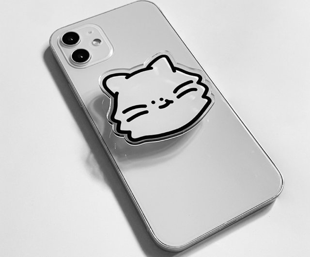 WADAO 落書き猫スマートグリップ - ショップ Wabb Studio スマホ