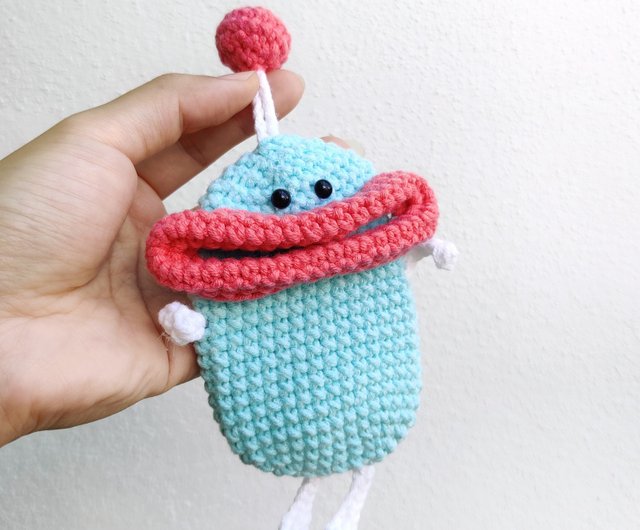 Crochet best sale key pouch