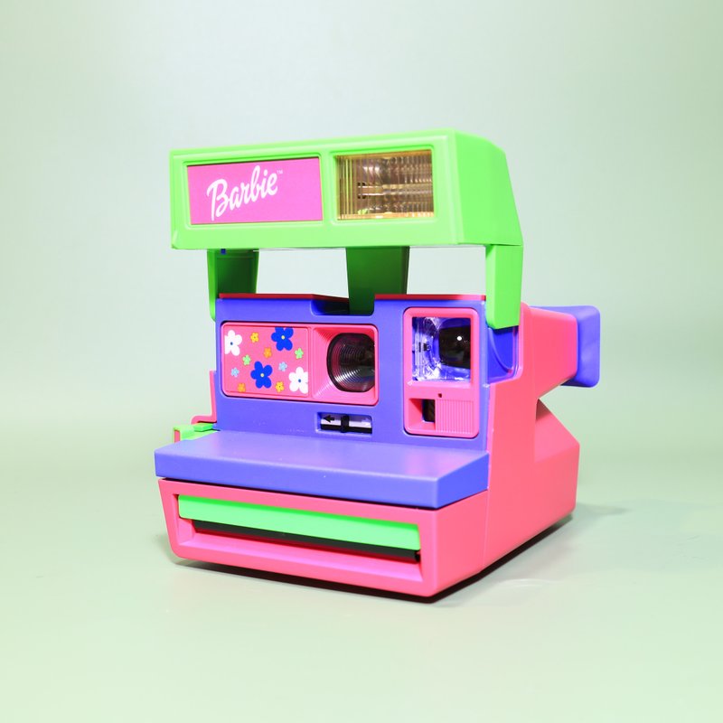 【Polaroid雜貨店】Polaroid 600 Barbie 芭比 拍立得 寶麗來 - 其他 - 塑膠 粉紅色