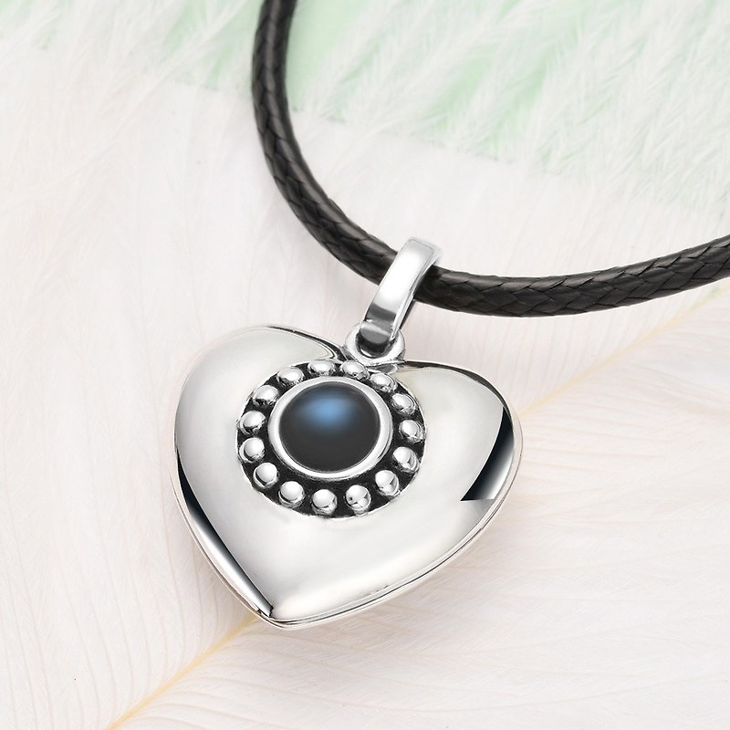 True Love 925 Sterling Silver Necklace with Micro Inscription Content-XD - สร้อยคอ - เงินแท้ 