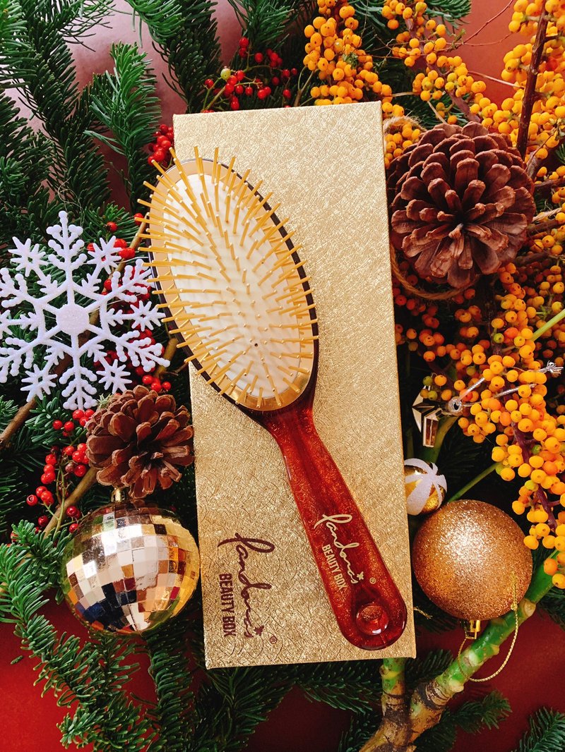 [Christmas Gift] Classic Gold Comb | Pandora’s Beauty Box - Makeup Brushes - Other Metals Gold