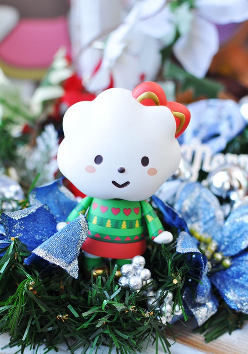 [Hong Kong FLUFFY HOUSE] Christmas limited edition rainbow sister doll -MERRY RAINBOW - ตุ๊กตา - พลาสติก สีเขียว