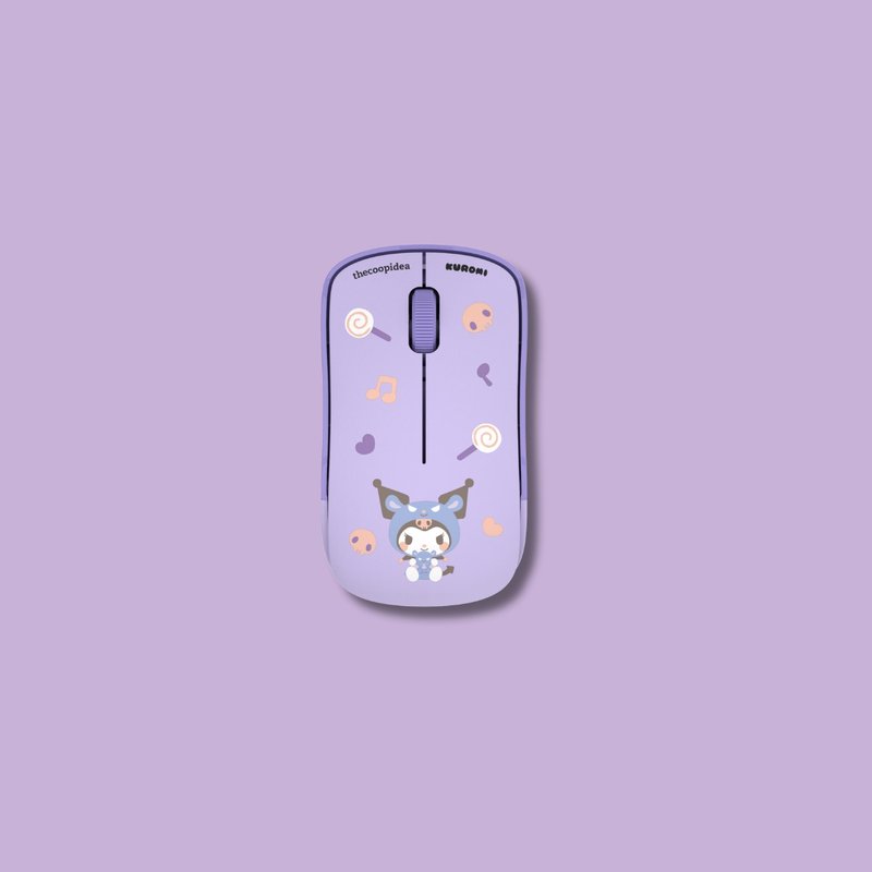 Kuromi x thecoopidea CLICKY 無線滑鼠 - 科技小物 - 其他材質 紫色