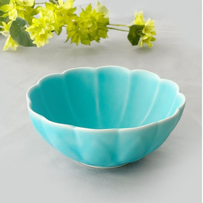 蓮花圓缽 (13cm) 土耳其藍 - 碗 - 瓷 藍色