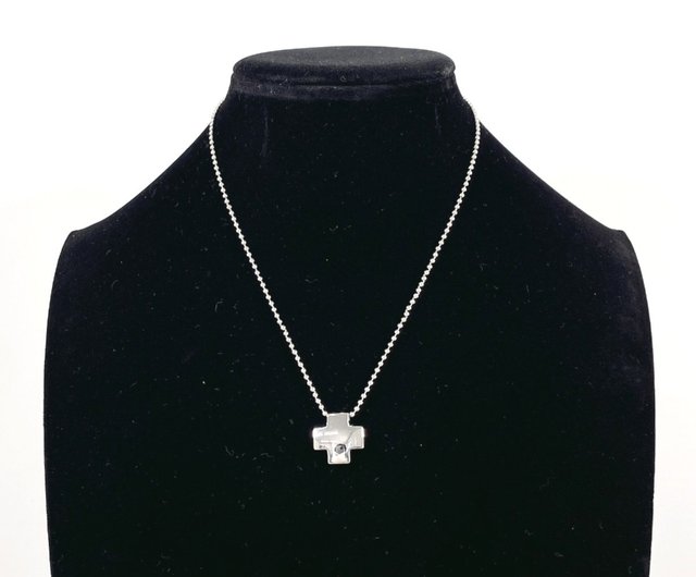 Tiffany & Co. ティファニー シルバー ローマンクロス ネックレス