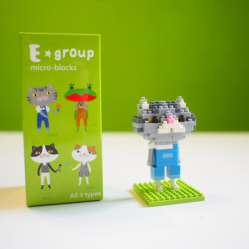 E*group E*group 小積木公仔 CATO 貓