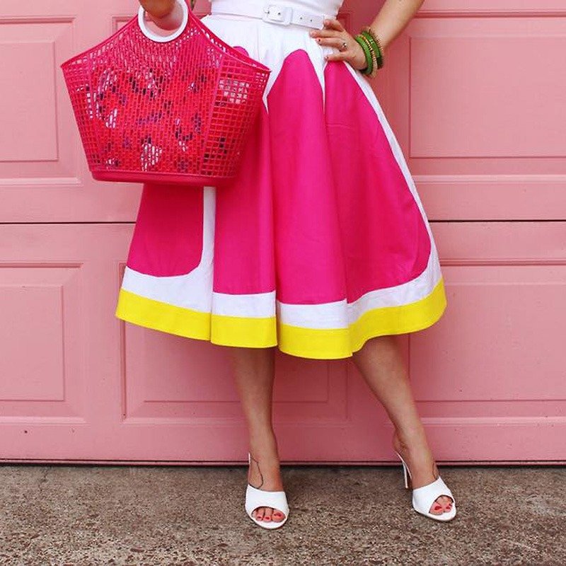 Rita red lips. RITA Colorful Jelly shopping basket - little <UK Sun Jellies> - Handbags & Totes - Plastic Red