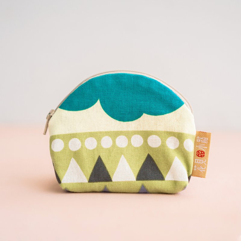 Best cheer gift shell coin purse lotus matcha credit card can be put - กระเป๋าใส่เหรียญ - ผ้าฝ้าย/ผ้าลินิน หลากหลายสี