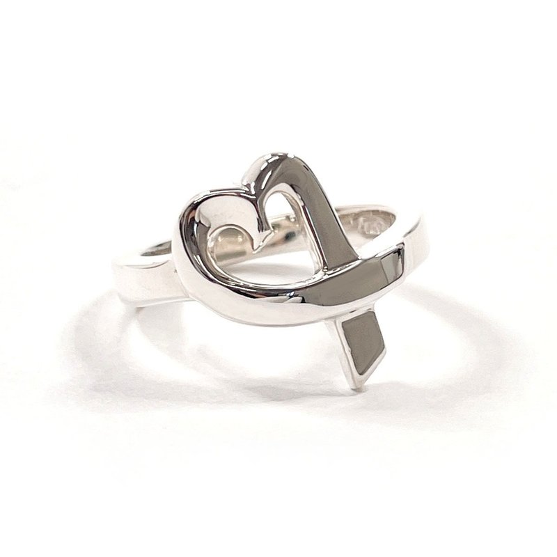 【日本直送 中古美品】10号 ティファニー TIFFANY&Co. リング・指輪 ラビングハート パロマピカソ シルバー925 アクセサリー - 戒指 - 純銀 銀色