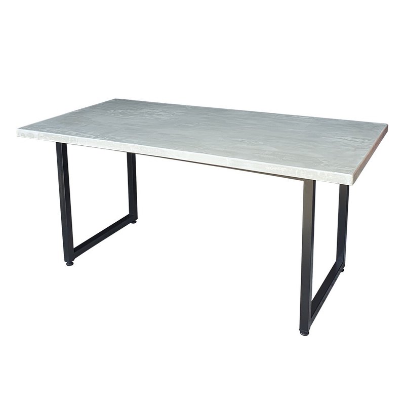 LOFT industrial style old Cement dining table can be customized CU091 - เฟอร์นิเจอร์อื่น ๆ - ปูน สีเทา