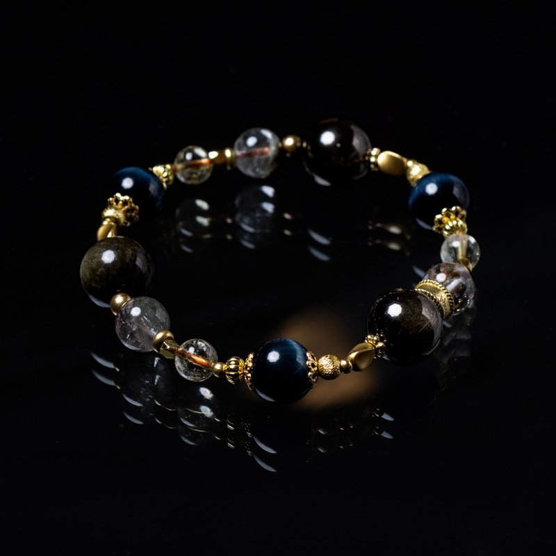 The Chosen One // C1606 Green Ghost Stone Bracelet - สร้อยข้อมือ - เครื่องเพชรพลอย 