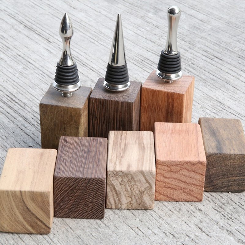 Bottle stopper DIY sets | Cone models - Wood, Bamboo & Paper - Wood Multicolor