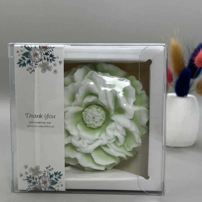 藝術香氛花手工皂(一) 採用英國Jo Malone 英國梨與小蒼蘭香氛皂 - 肥皂/手工皂 - 其他材質 
