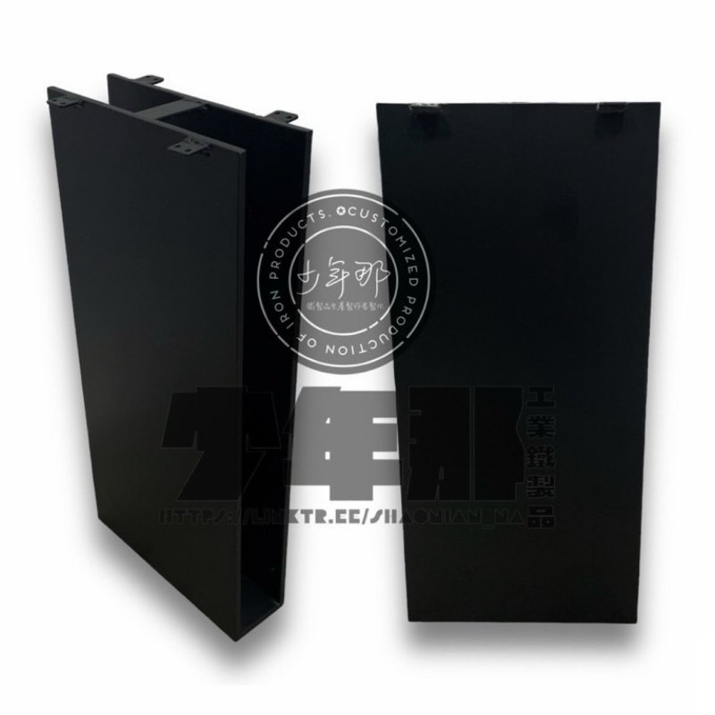 重型鐵腳.弧形桌面專用.桌板支撐腳.高溫溶接滲透 - 餐桌/書桌 - 其他金屬 黑色