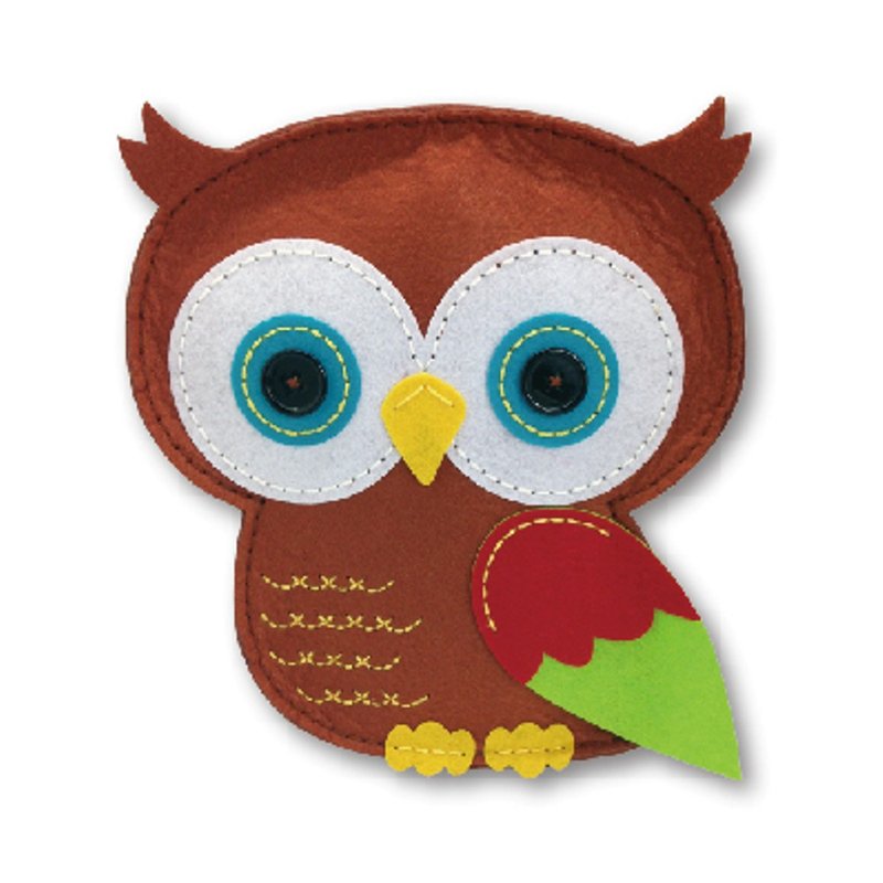 Fairy Land [Material Package] Owl Backpack-Green - อื่นๆ - วัสดุอื่นๆ 