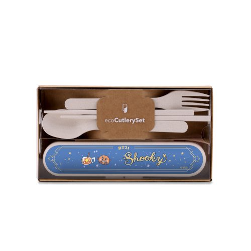 PAPERY.ART 環保餐具套裝 BT21 MAGIC RECIPE EDITION - SHOOKY