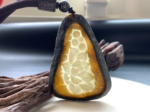 淳玉晶品坊 快速出貨 免費開光 天然A貨緬甸玉翡翠 巧雕 花開富貴