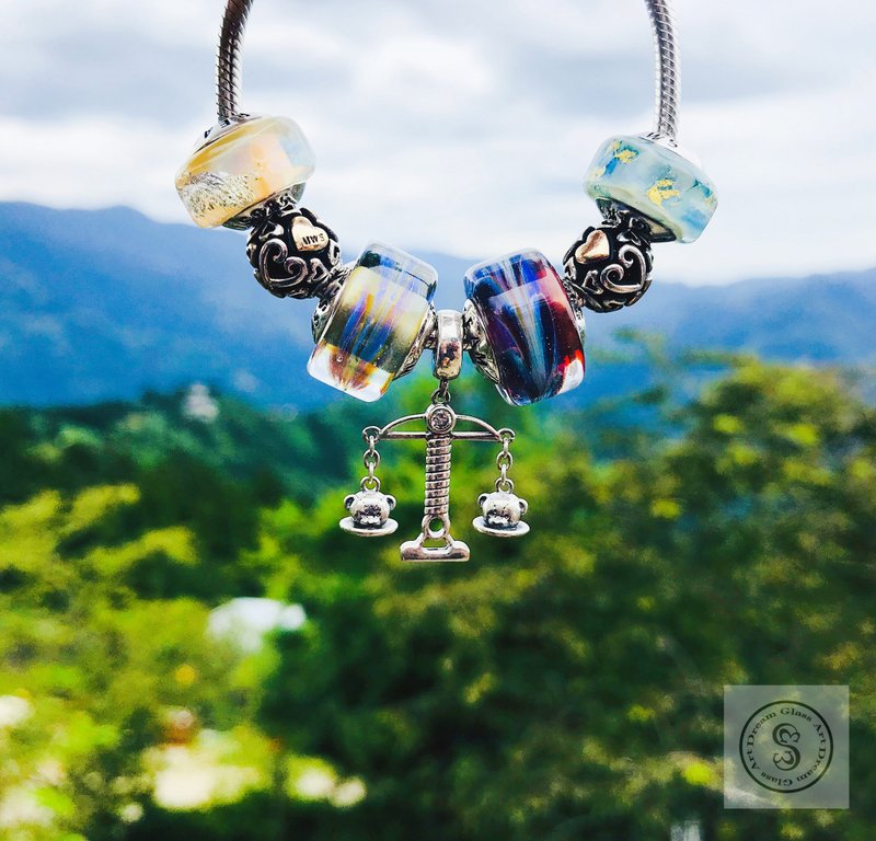 Ma Lei Bear星座熊SBB-180168天秤熊 - 手鍊/手環 - 其他金屬 銀色