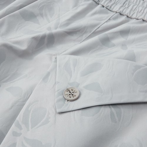 BRIEFING スリットクロップドパンツ グレー 夏メンズクロップドパンツダーク柄スラックス - ショップ PINLI