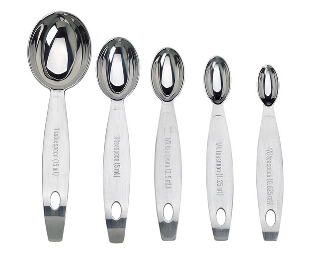 Cuisipro ステンレススチール グッドストレージ 計量スプーンセット