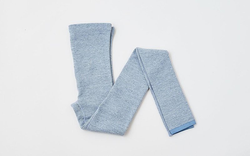 Wool Linen knit leggings (gray) one size fits all - ชุดชั้นในผู้หญิง - ผ้าฝ้าย/ผ้าลินิน สีเทา