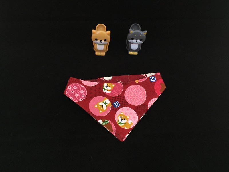 Shiba Inu Reversible bandana - Clothing & Accessories - Cotton & Hemp Multicolor