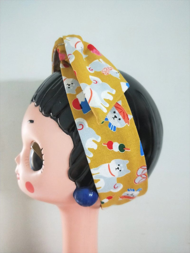 Forwarding Leash - Shiba Inu - Headbands - Cotton & Hemp 