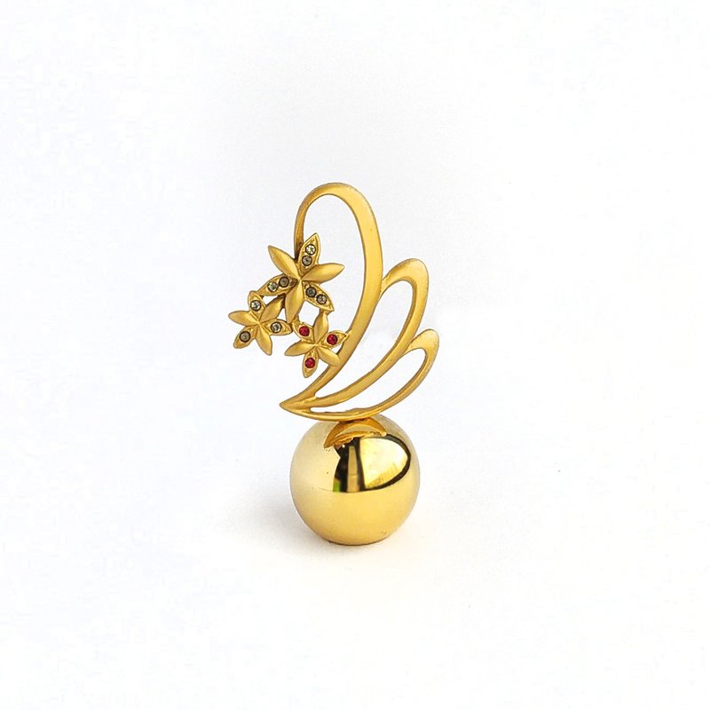日本 YAMACO 紙鎮&卡片座 | GEM系列 Paper weight & Card stand - 其他 - 其他金屬 金色