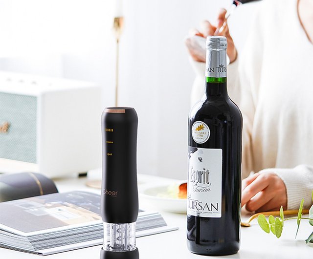 送料無料】USB充電式自動電動ワインオープナーギフトボックス