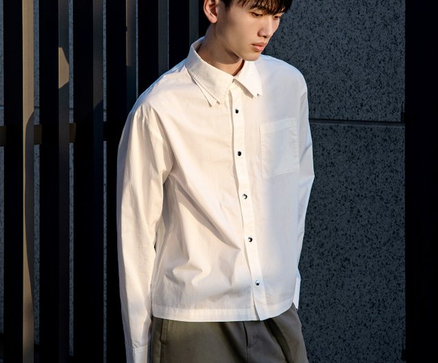 ダブルカラーシャツ - ショップ the bugLab シャツ メンズ - Pinkoi