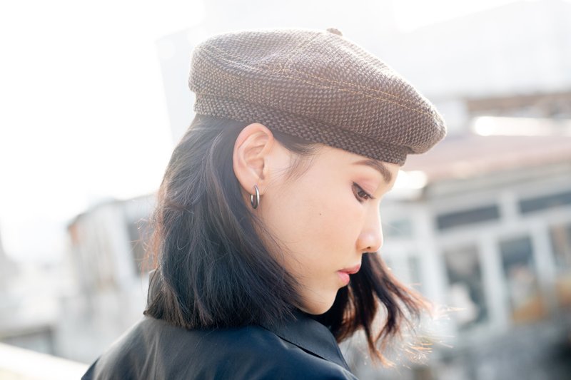 F/W beret - Hats & Caps - Other Materials Brown