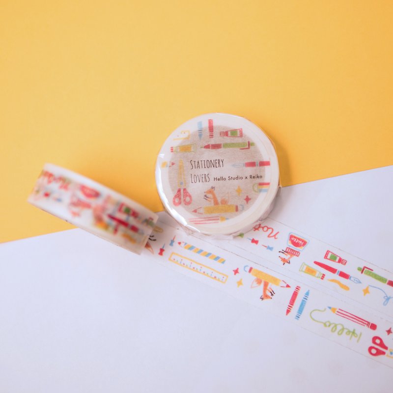 2017 Fox Paper Tape - Love Stationery - Washi Tape - Paper 