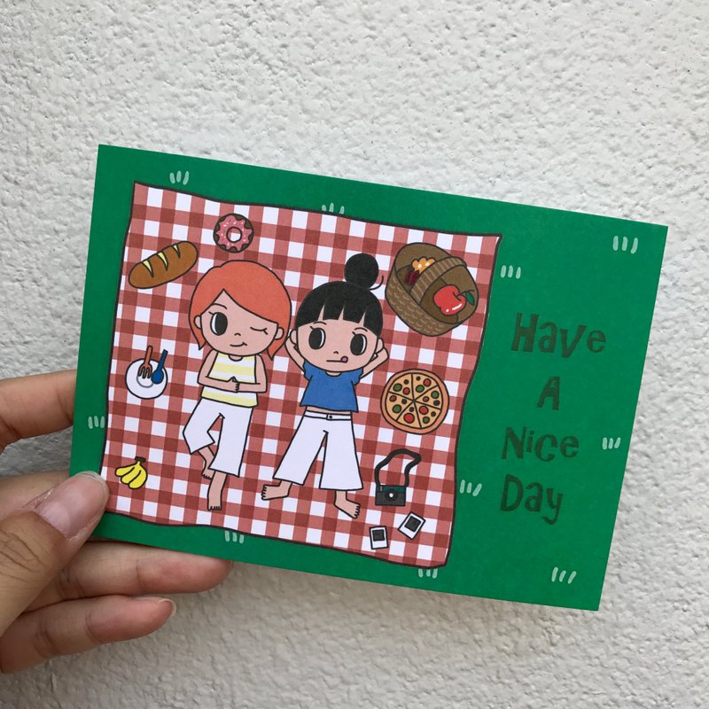 明信片 / Have A Nice Day - 卡片/明信片 - 紙 