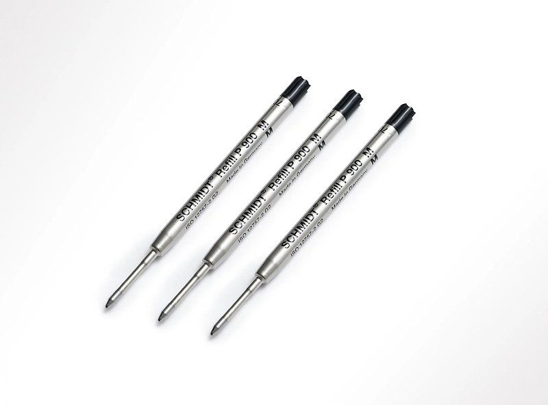 【HMM】SCHMIDT Refill P900M 派克型 筆芯 - 黑色 三入一組 - 鋼珠筆 - 其他材質 黑色