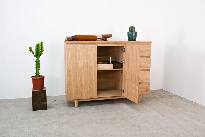 Wood Island BOKTO || Corkwood|| Sideboard Cabinet Cabinet Drawer Storage Cabinet - Other Furniture - Wood 