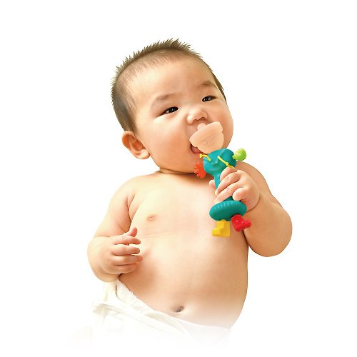 唯可(日本People、學研總代理) 小太郎咬舔玩具(寶寶玩具/嬰兒玩具)