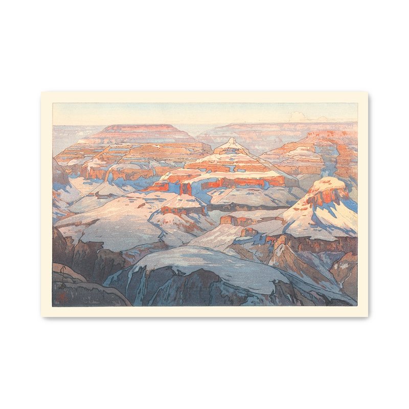 【藝術掛畫】吉田博 Hiroshi Yoshida 一 大峽谷 - 海報/掛畫/掛布 - 紙 