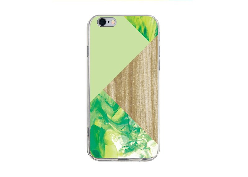 Fresh wood grain marble pattern - Samsung S5 S6 S7 S8 note4 note5 iPhone 5 5s 6 6s 6 plus 7 7 plus 8 8 plus ASUS HTC M9 Sony LG G4 G5 v10 - Phone Cases - Plastic Multicolor
