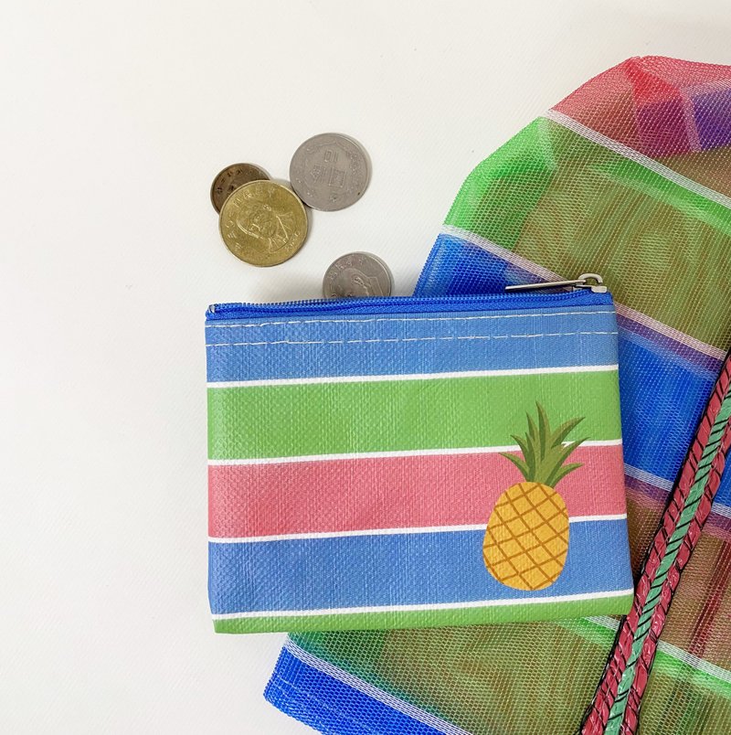 Sunny Bag-Qie Zhi Feng (Pineapple)-Coin Purse - กระเป๋าใส่เหรียญ - วัสดุอื่นๆ หลากหลายสี