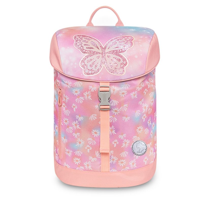 TigerFamily 小小夢想家幼兒背包 - 優雅蝴蝶 - 後背包/背包/書包 - 其他材質 粉紅色