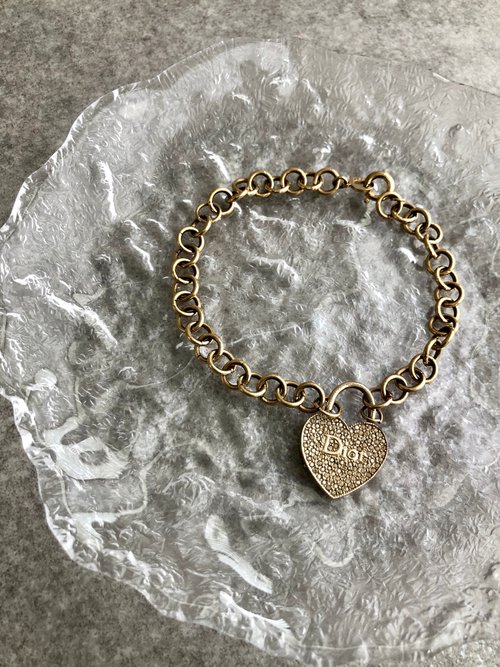 極美品♦︎クリスチャンディオールブレスレット①ゴールド♦︎未使用ヴィンテージ♦︎箱有 Christian Dior - DIOR ブレスレットの通販 by あや