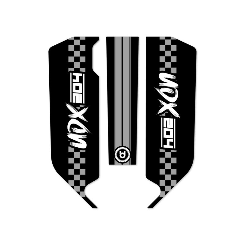 UDX 防水電池貼紙 ( 素面 / 訂製 ) - 腳踏車/滑板/周邊 - 其他材質 