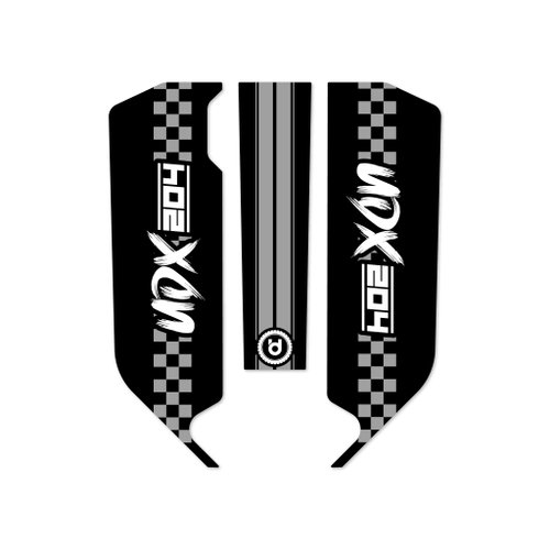 SEic單車工廠 UDX 防水電池貼紙 ( 素面 / 訂製 )