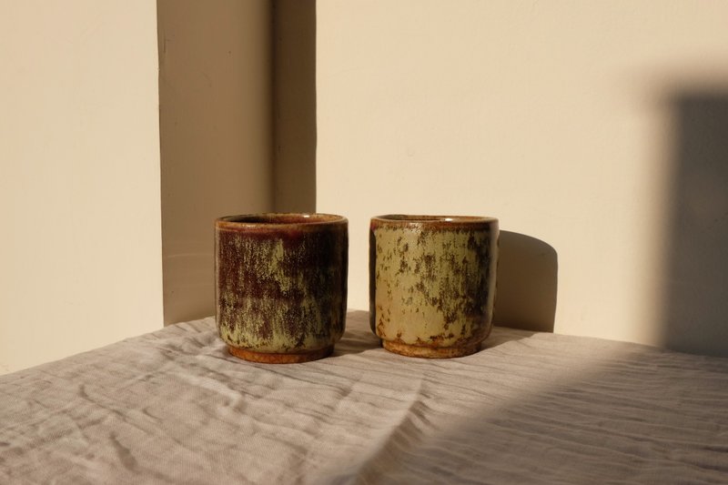 Glazed water cup - Cups - Pottery Multicolor