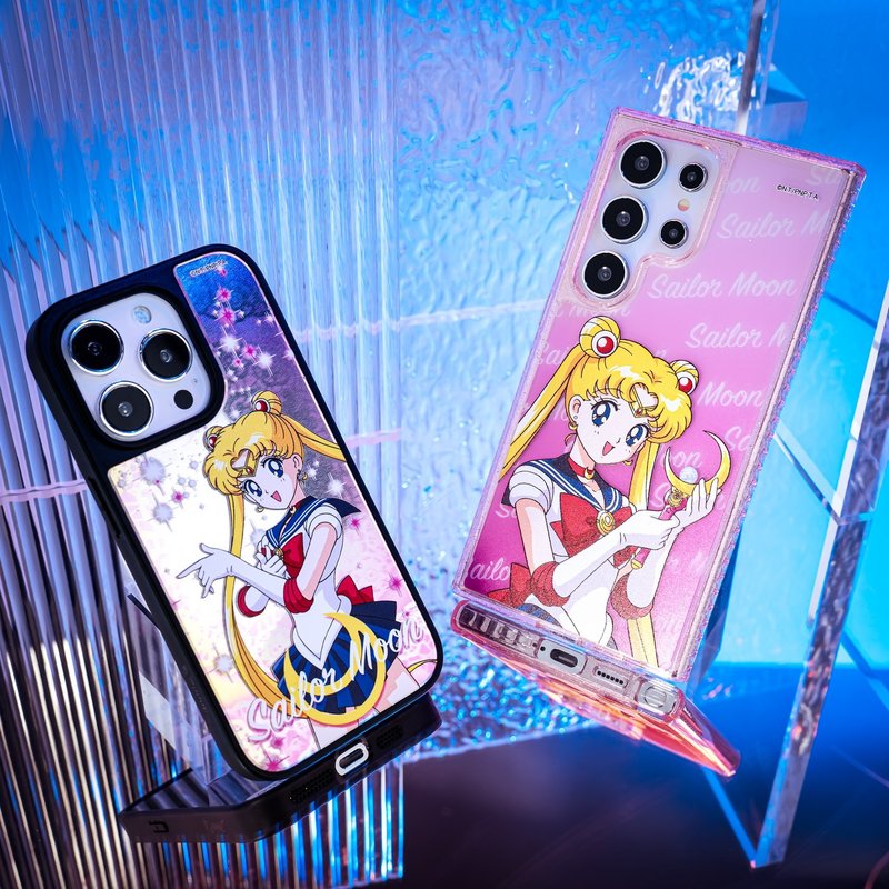 Sailor Moon - Sailor Moon iPhone 16 Samsung s24 Golden Case/Mirror Case - Phone Cases - Plastic Multicolor