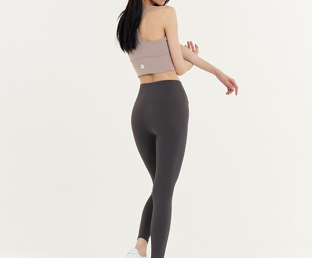 GLADE.】Free Cool High-elastic Tummy Control Tight Yoga Pants (Charcoal  Gray) Yoga Legging - Shop GLADE. Women's Yoga Apparel - Pinkoi