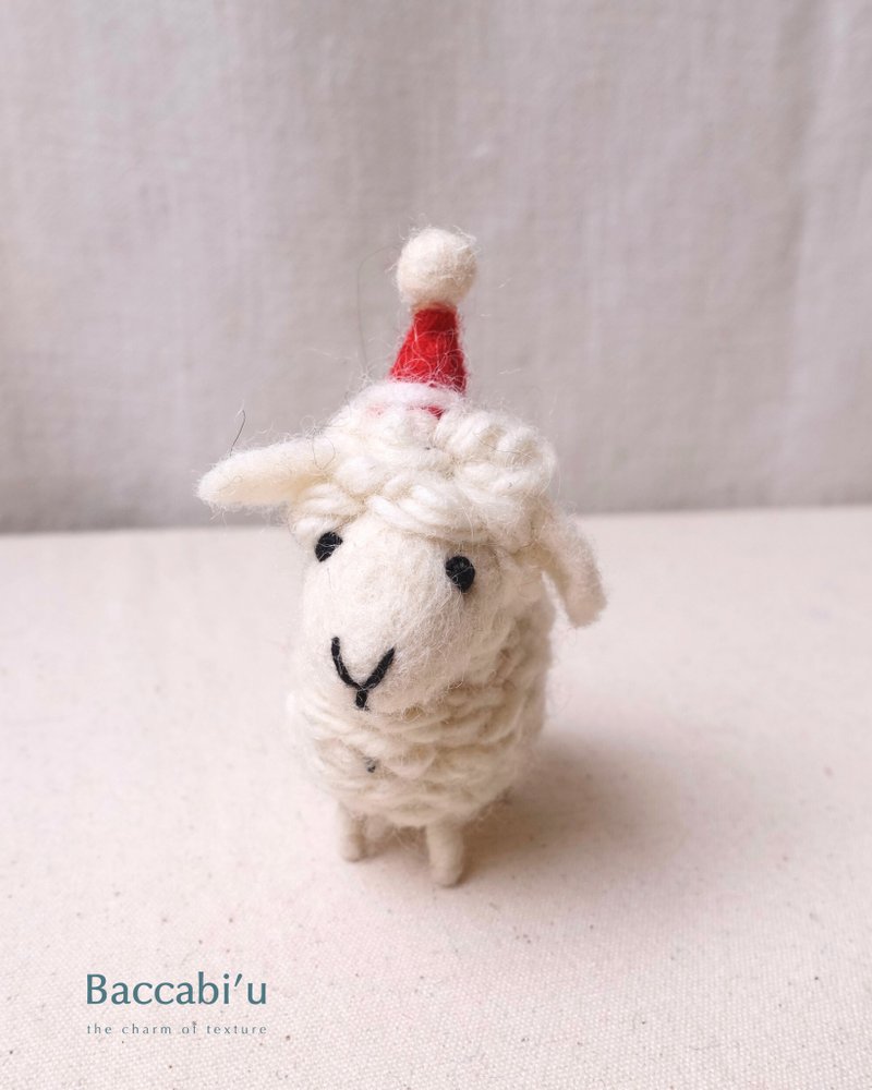 暖心禮物 — 聖誕精選 • 聖誕捲捲羊 - 公仔/玩偶 - 羊毛 
