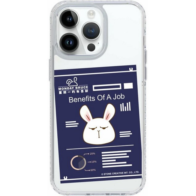 布魯斯 要更多公司福利 iPhone16 SamsungS25 氣墊標準防摔手機殼 - 手機殼/手機套 - 塑膠 多色